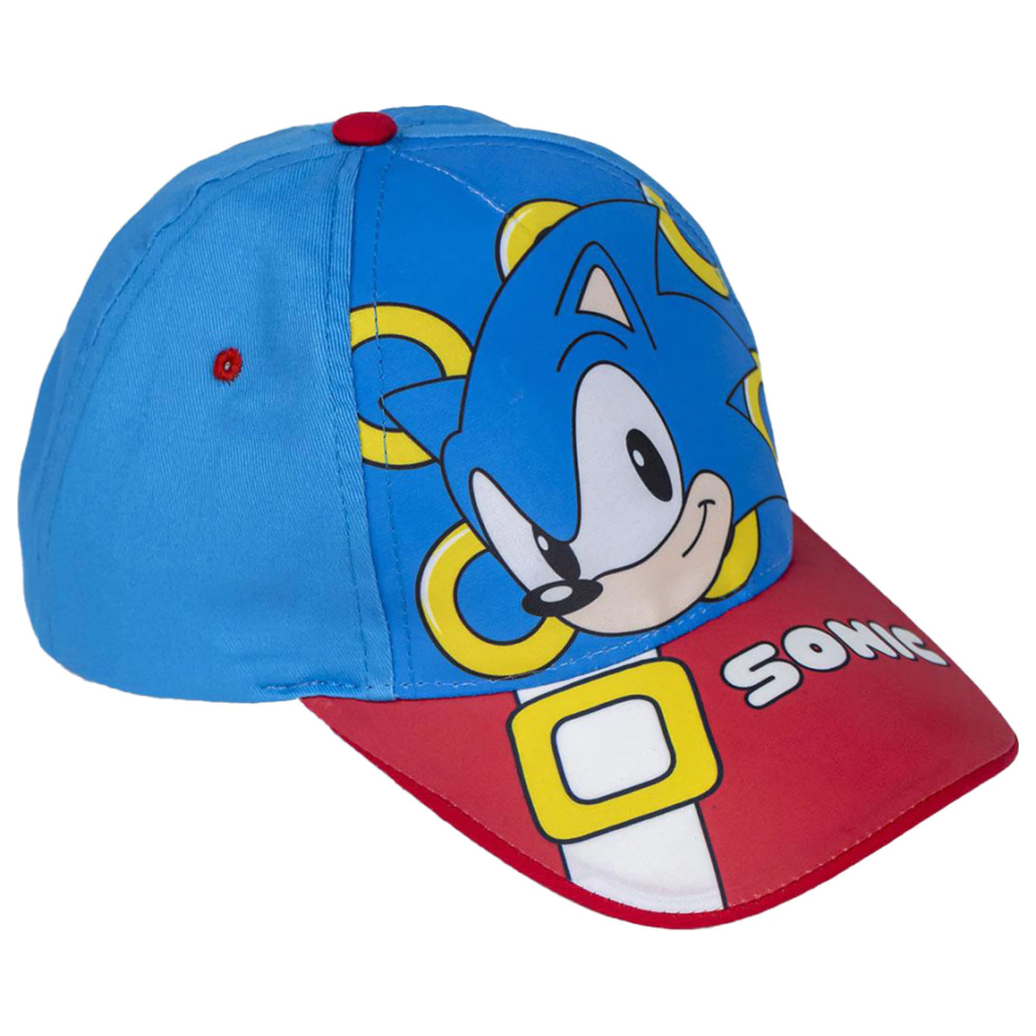 Sonic the Hedgehog Ring Otroška kapa s šiltom 53 cm fotografija izdelka
