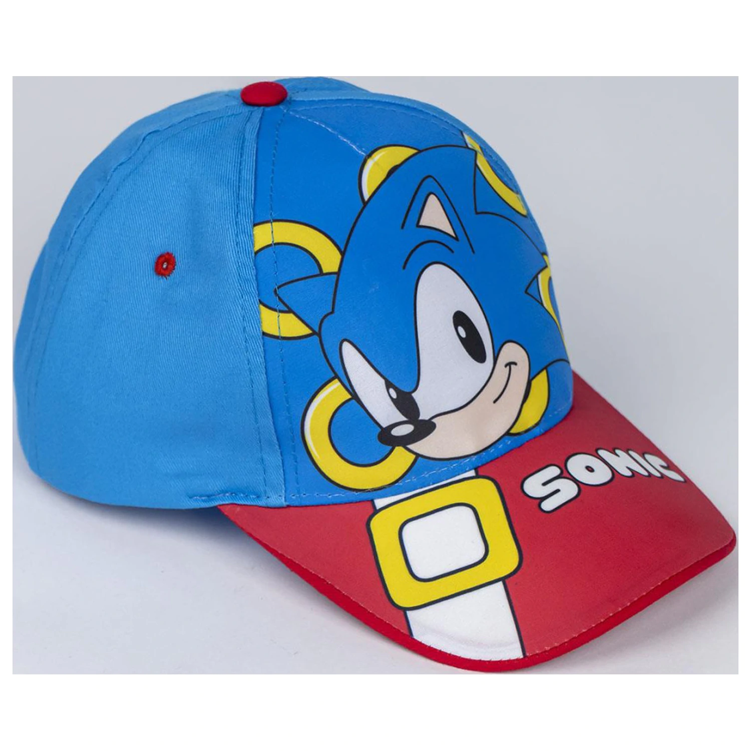 Sonic the Hedgehog Ring Otroška kapa s šiltom 53 cm fotografija izdelka