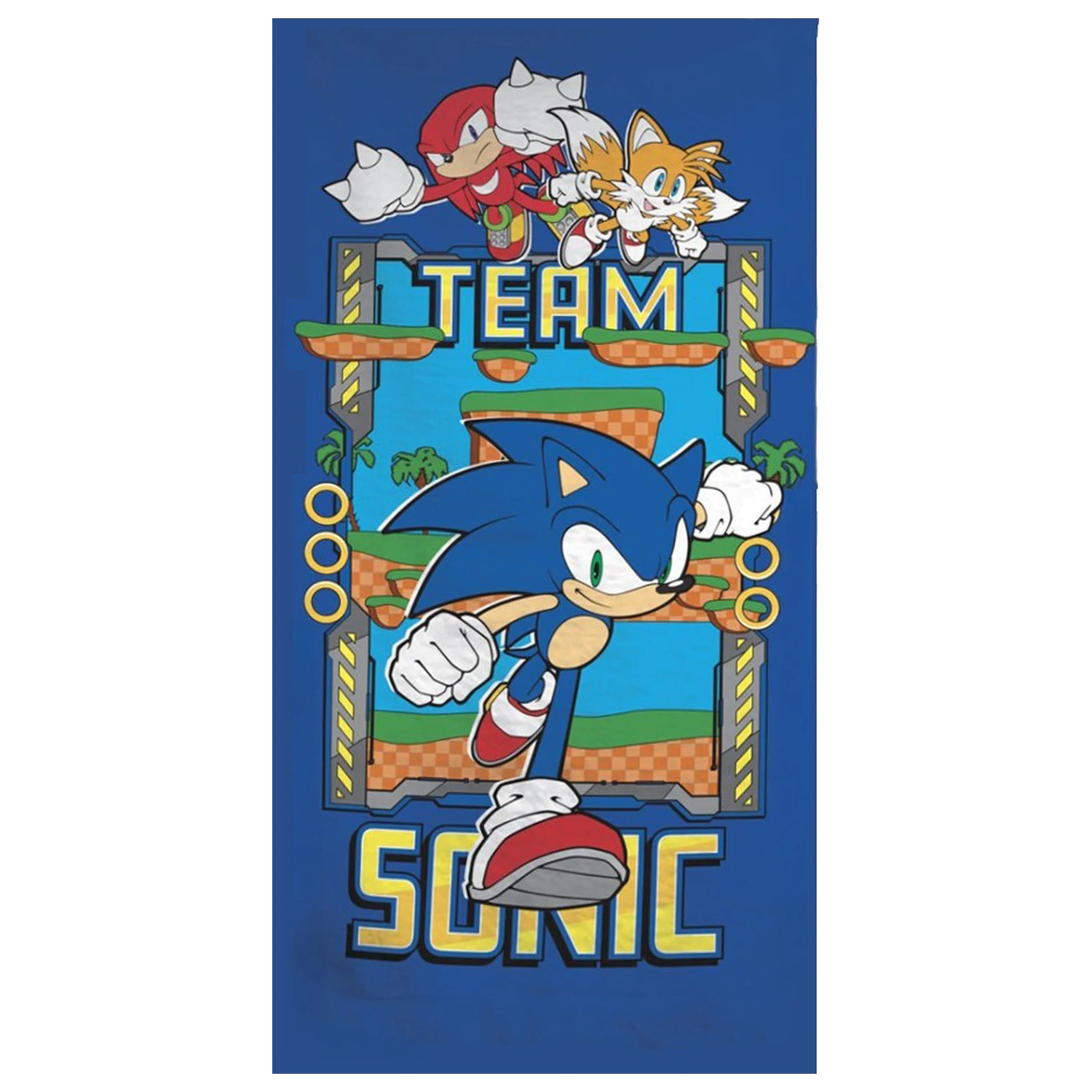 Sonic Ring Team brisača 70x140cm fotografija izdelka