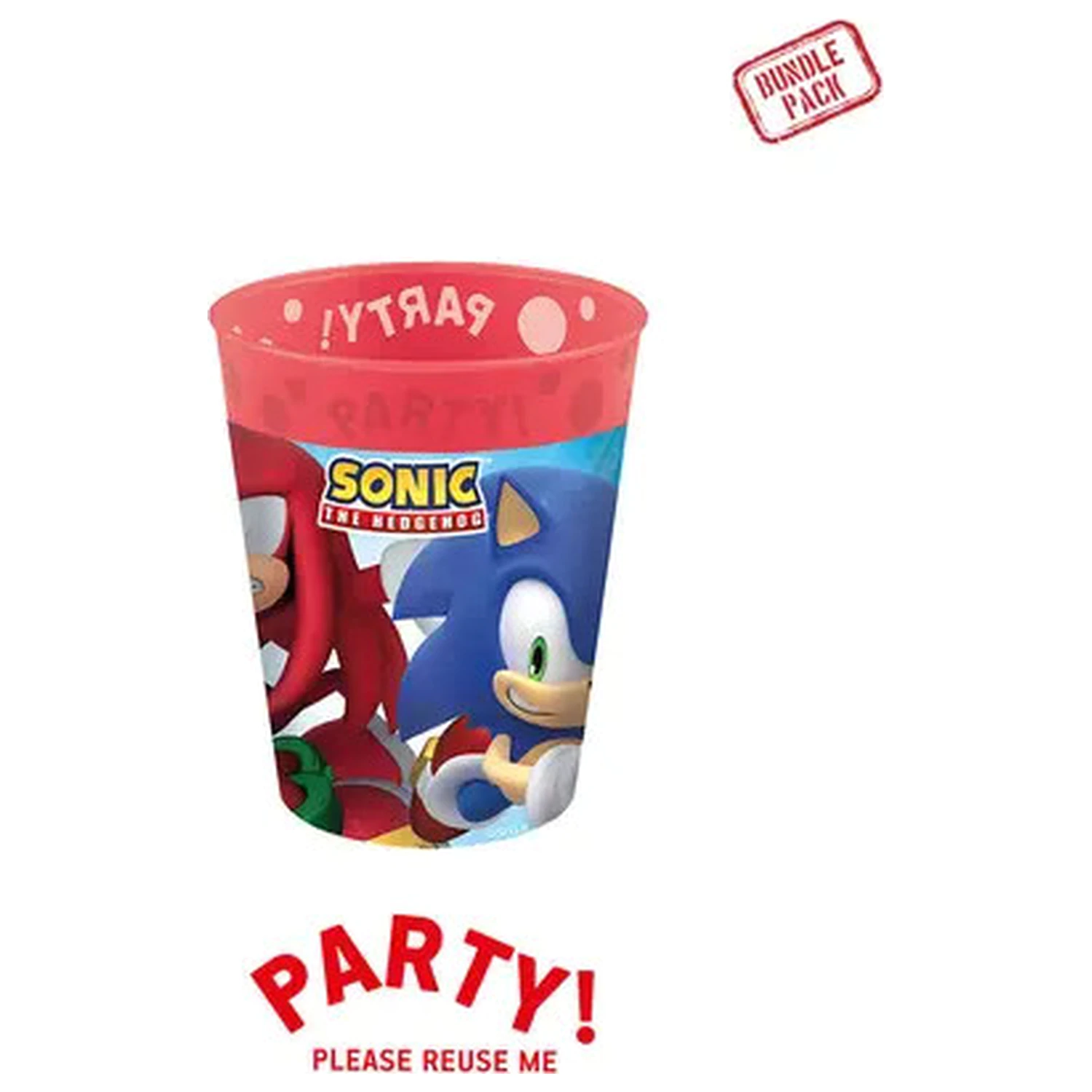 Sonic the Hedgehog Sega micro premium plastični komplet skodelic 4 kos 250 ml fotografija izdelka