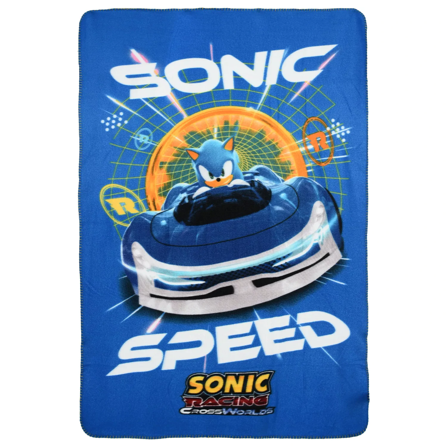 Sonic Speed odeja iz flisa 100x150cm fotografija izdelka