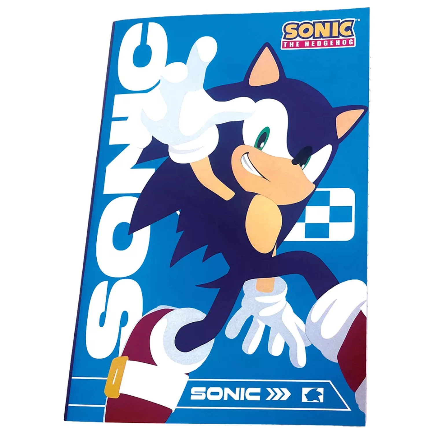 Sonic Speedy B/5 črtasti zvezek, 40 strani fotografija izdelka