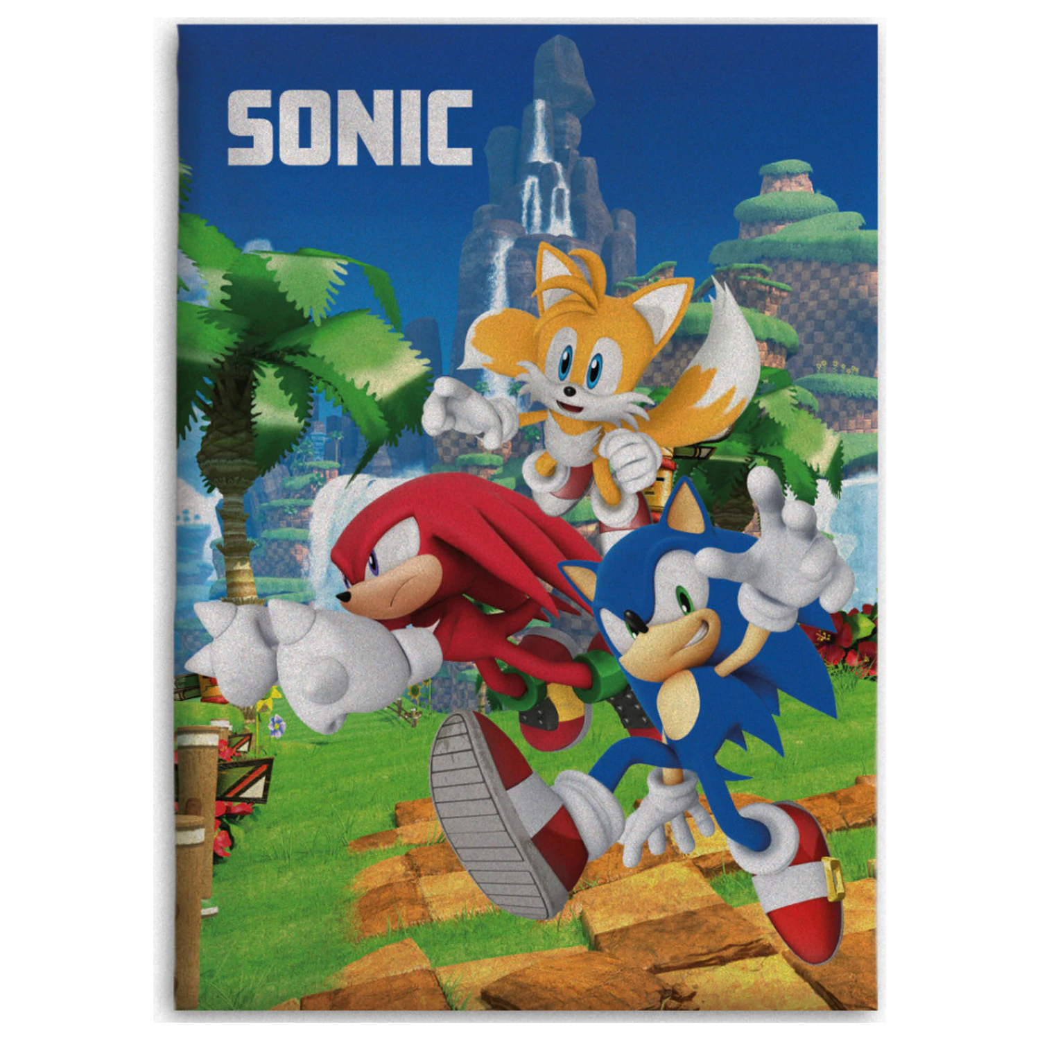 Sonic Speedy Dreams flis odeja fotografija izdelka