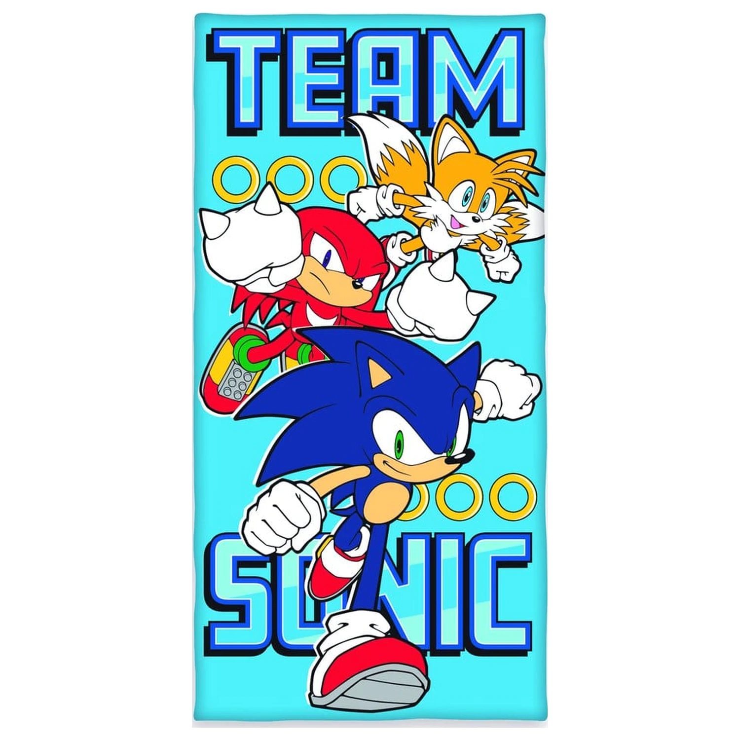 Sonic brisača za plažo Team Sonic 70 x 140 cm fotografija izdelka