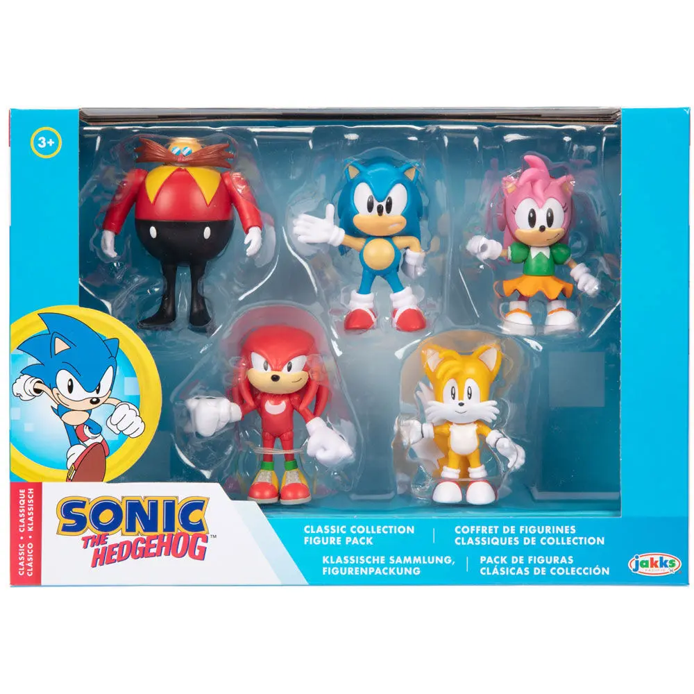 Sonic The Hedgehog paket 5 figuric 6 cm fotografija izdelka