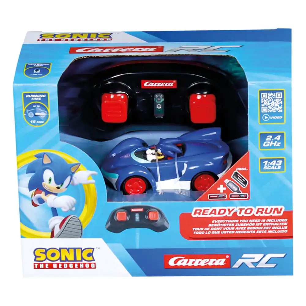 Sonic the Hedgehog RC daljinsko voden avtomobil 1/43 2.4GHz Mini Sonic fotografija izdelka