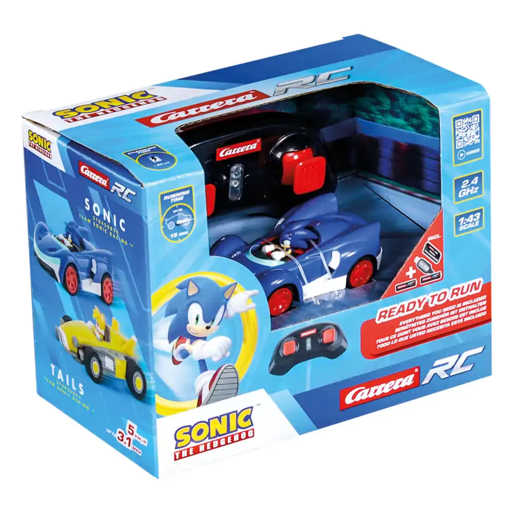 Sonic the Hedgehog RC daljinsko voden avtomobil 1/43 2.4GHz Mini Sonic fotografija izdelka