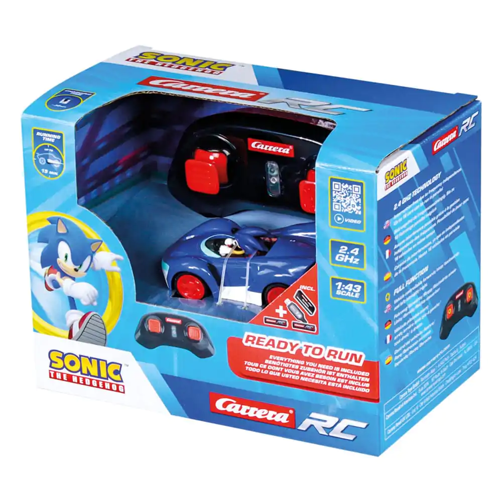 Sonic the Hedgehog RC daljinsko voden avtomobil 1/43 2.4GHz Mini Sonic fotografija izdelka