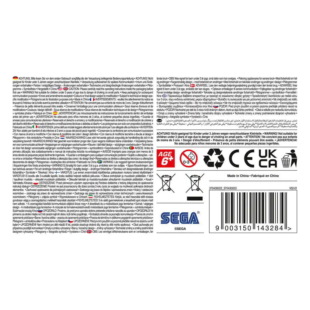 Sonic the Hedgehog RC daljinsko voden avto 1/43 2.4GHz Mini Tails fotografija izdelka