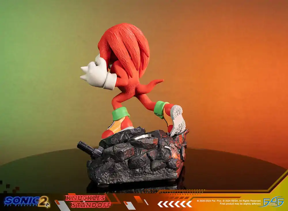 Sonic the Hedgehog 2 Statue Knuckles Standoff 30 cm Kip fotografija izdelka