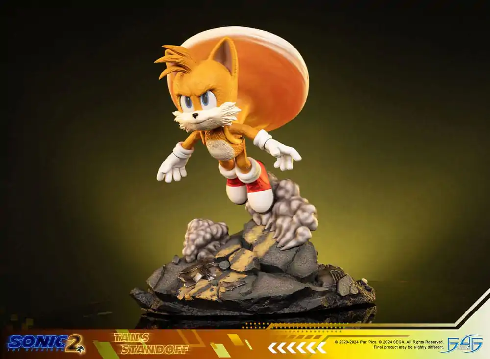 Sonic the Hedgehog 2 Statue Tails Standoff 32 cm Kip fotografija izdelka