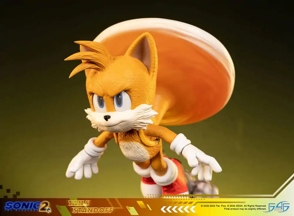 Sonic the Hedgehog 2 Statue Tails Standoff 32 cm Kip fotografija izdelka