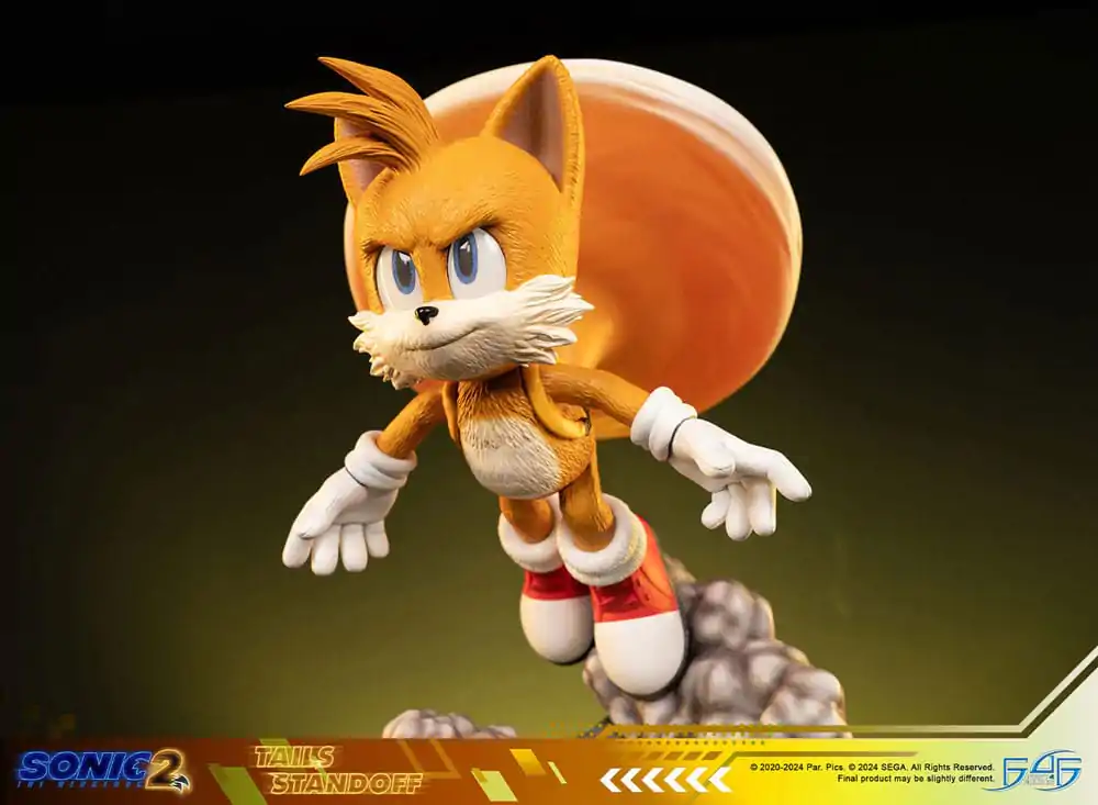 Sonic the Hedgehog 2 Statue Tails Standoff 32 cm Kip fotografija izdelka