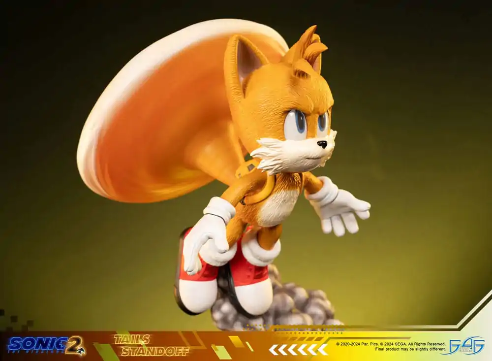 Sonic the Hedgehog 2 Statue Tails Standoff 32 cm Kip fotografija izdelka