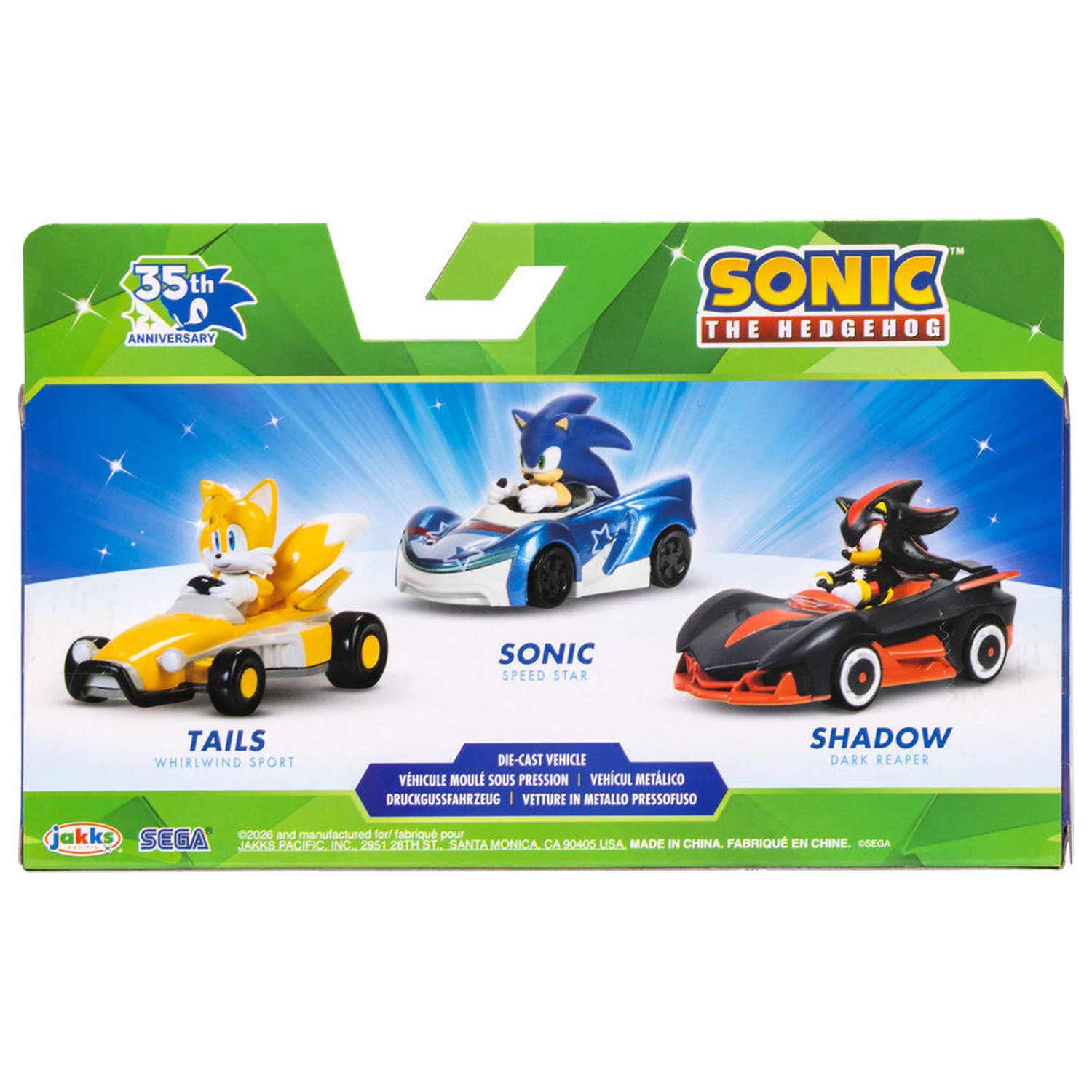 Sonic The Hedgehog paket 3 vozil fotografija izdelka