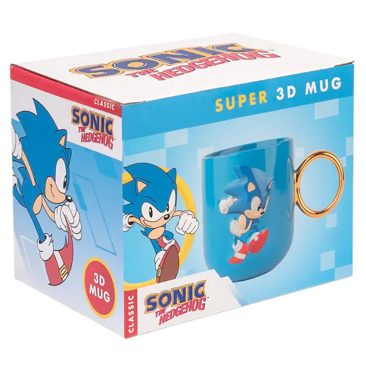 Sonic The Hedgehog 3D lonček 350ml fotografija izdelka