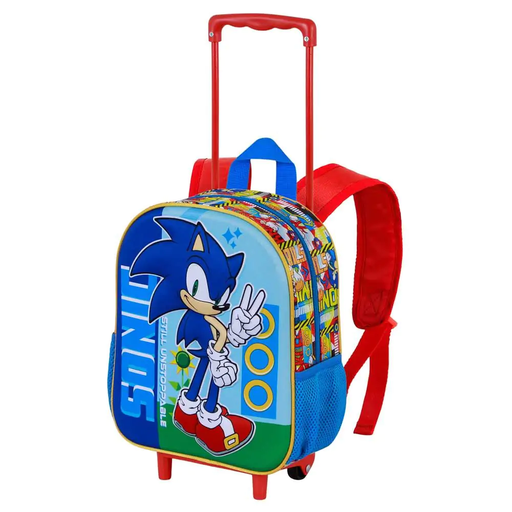 Sonic The Hedgehog 3D trolley 34 cm fotografija izdelka