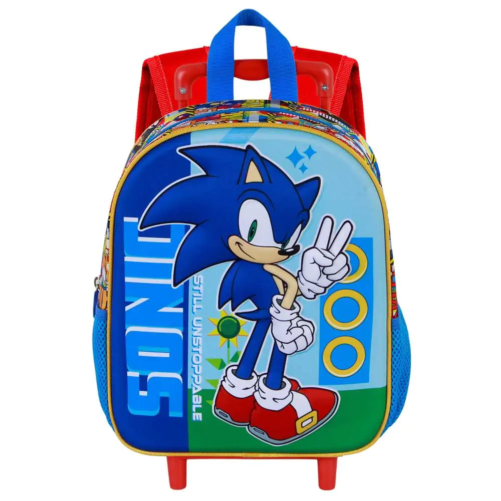 Sonic The Hedgehog 3D trolley 34 cm fotografija izdelka
