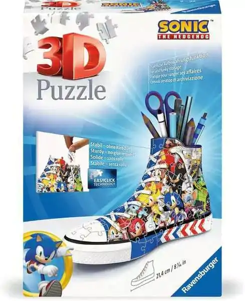 Sonic - The Hedgehog 3D Puzzle Superge (108 kosov) fotografija izdelka