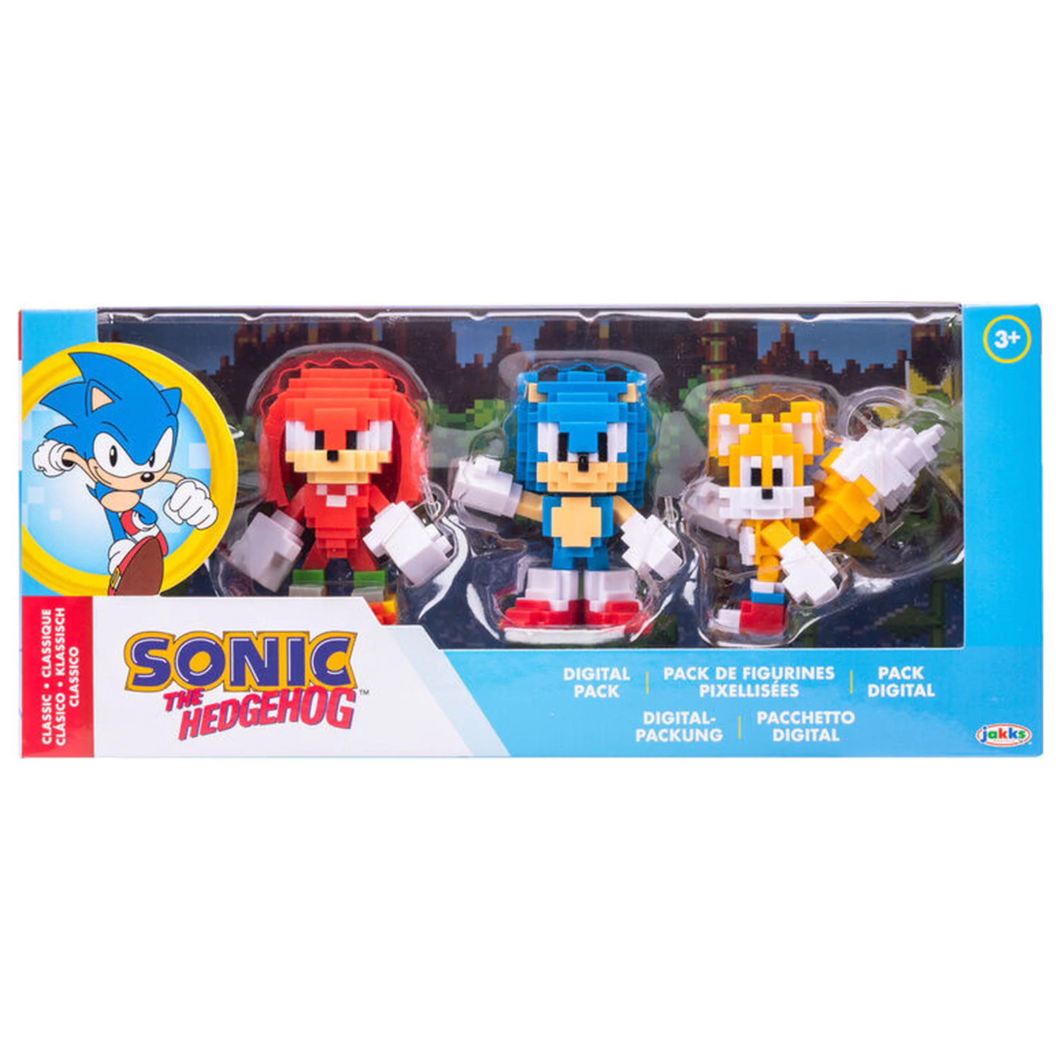 Sonic The Hedgehog paket 3 figur 6cm fotografija izdelka