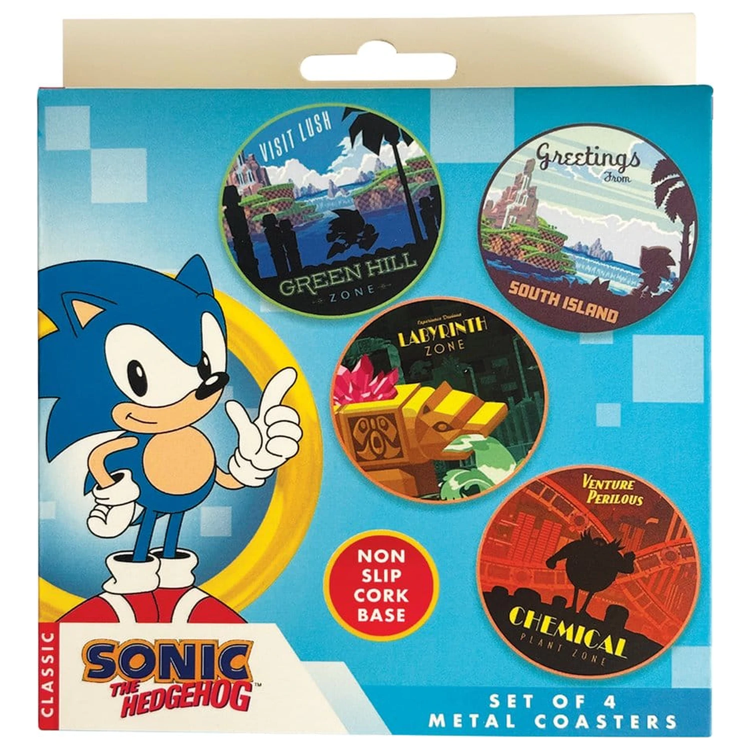 Sonic - The Hedgehog Coaster komplet 4-ih fotografija izdelka