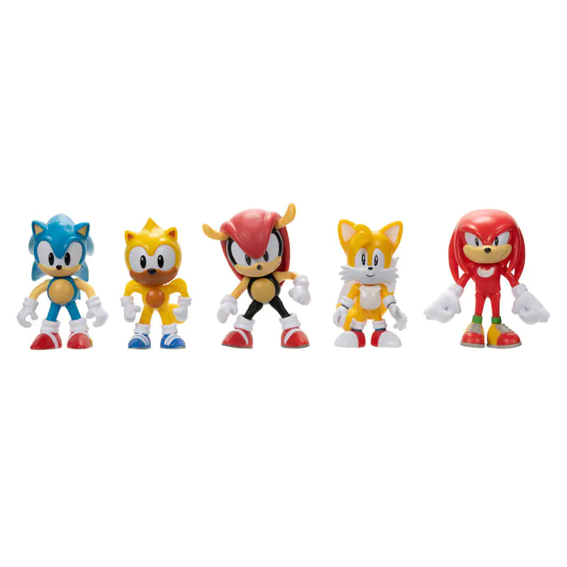 Sonic the Hedgehog paket 5 figuric 6 cm fotografija izdelka