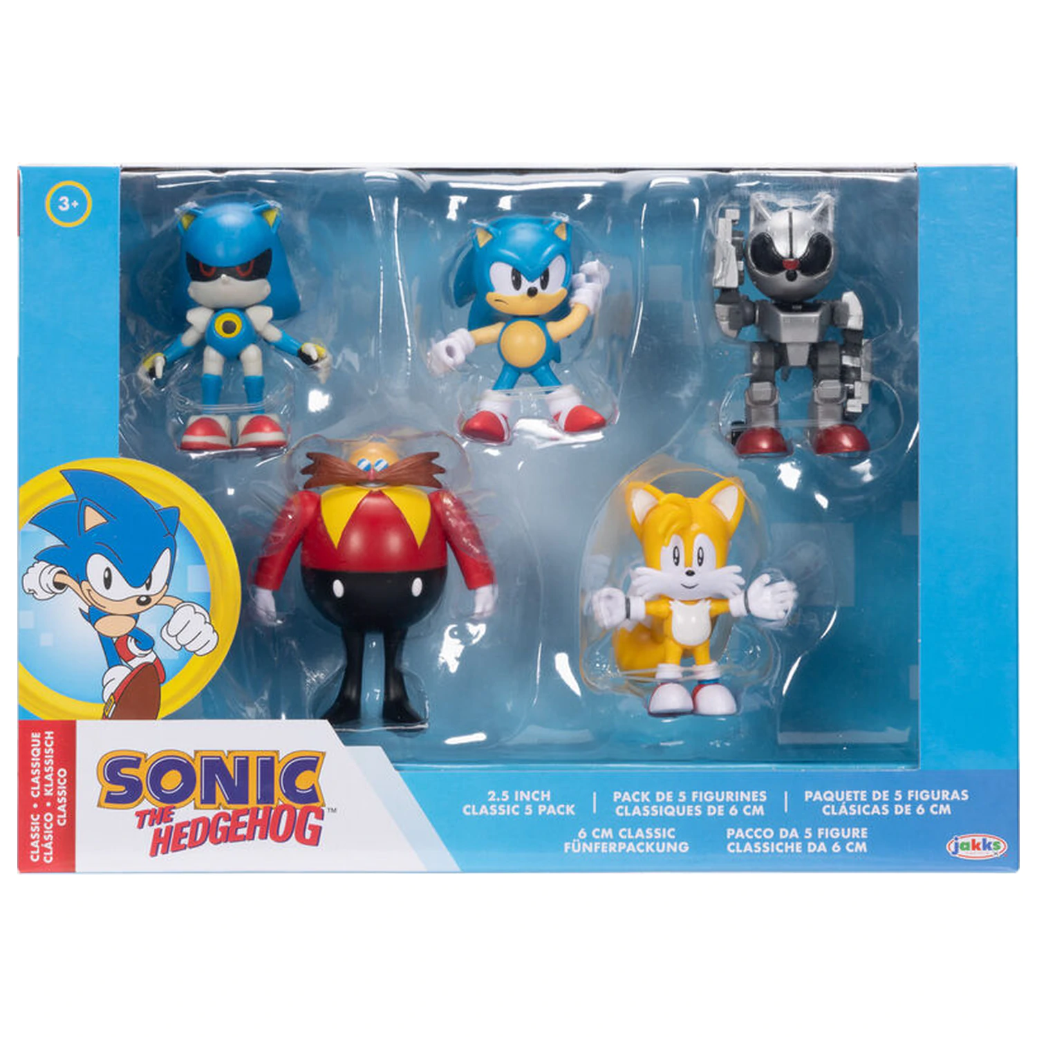 Sonic the Hedgehog paket 5 figuric 6 cm fotografija izdelka