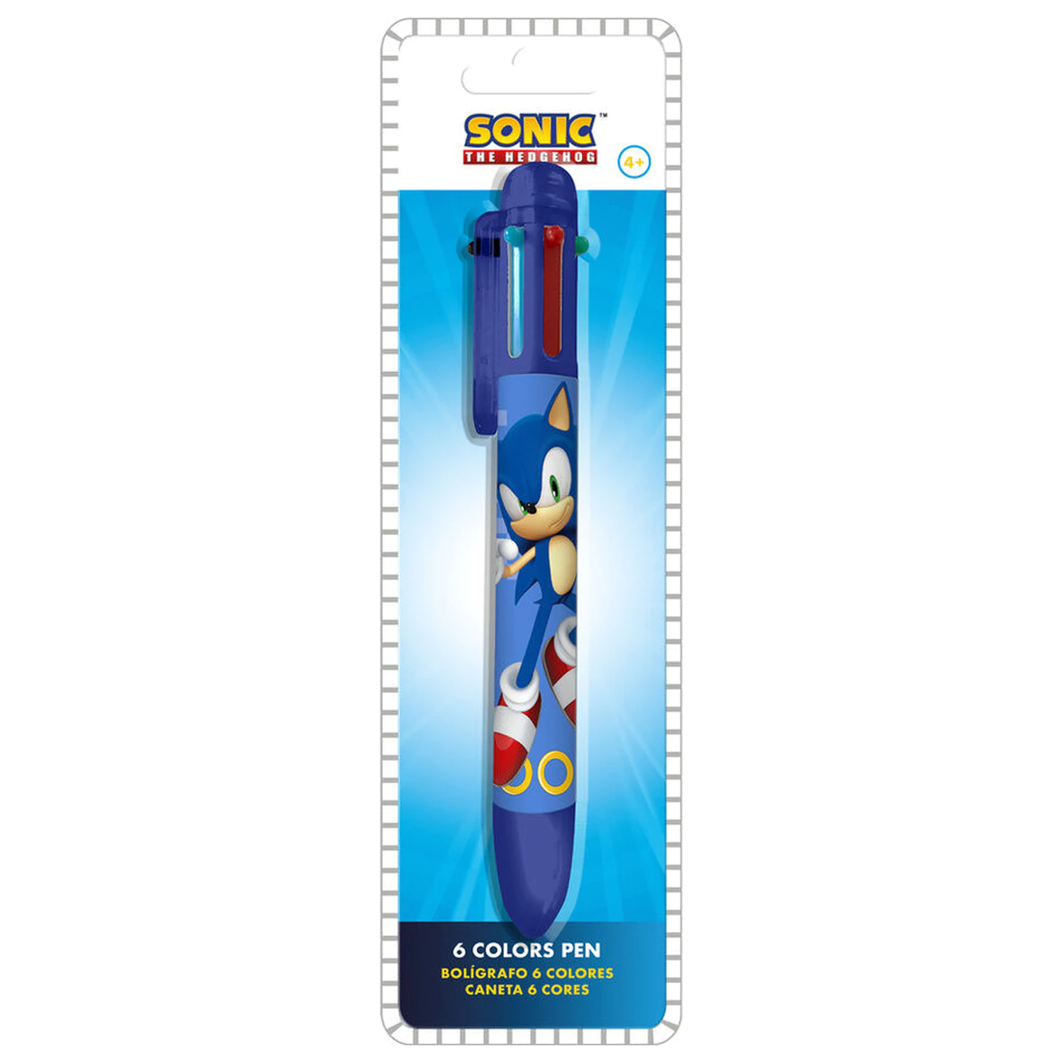 Sonic the Hedgehog pisalo s 6 barvami fotografija izdelka