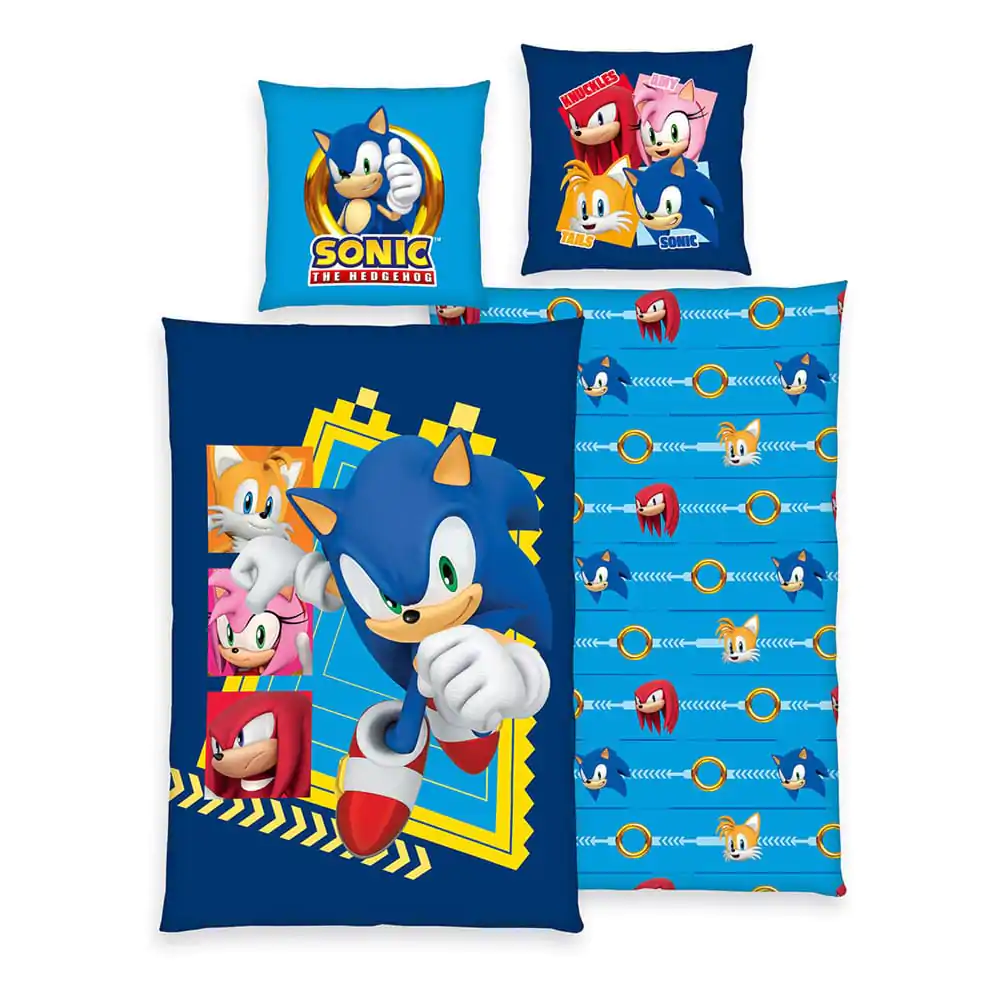 Sonic - The Hedgehog posteljnina 135 x 200 cm fotografija izdelka
