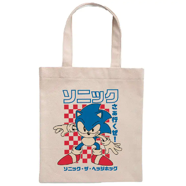 Sonic the Hedgehog nakupovalna torba fotografija izdelka