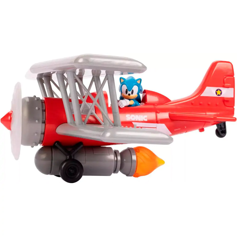 Sonic - The Hedgehog Mini Figure Igralni set Biplane 6 cm fotografija izdelka