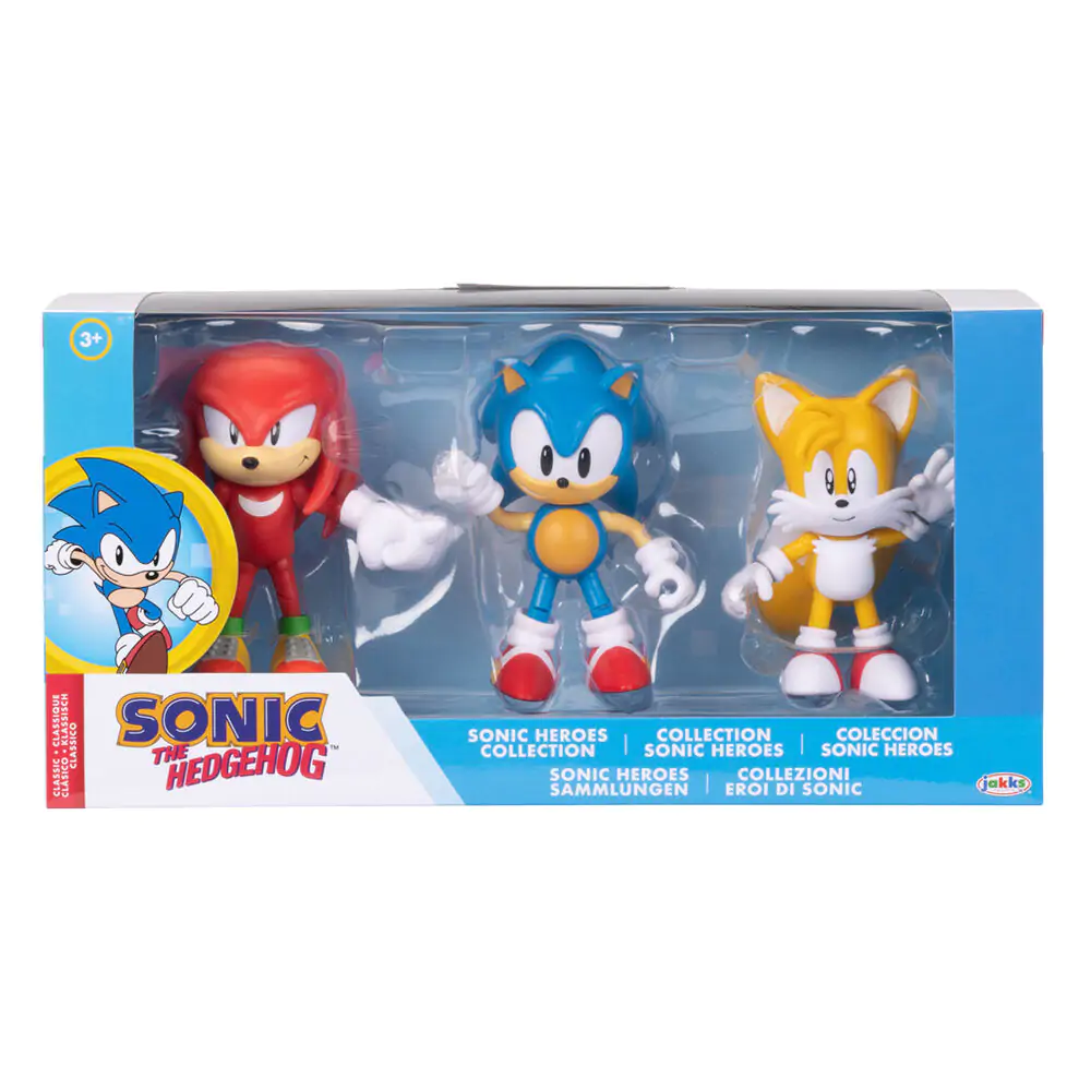 Sonic the Hedgehog Classic paket 3 figure 10 cm fotografija izdelka