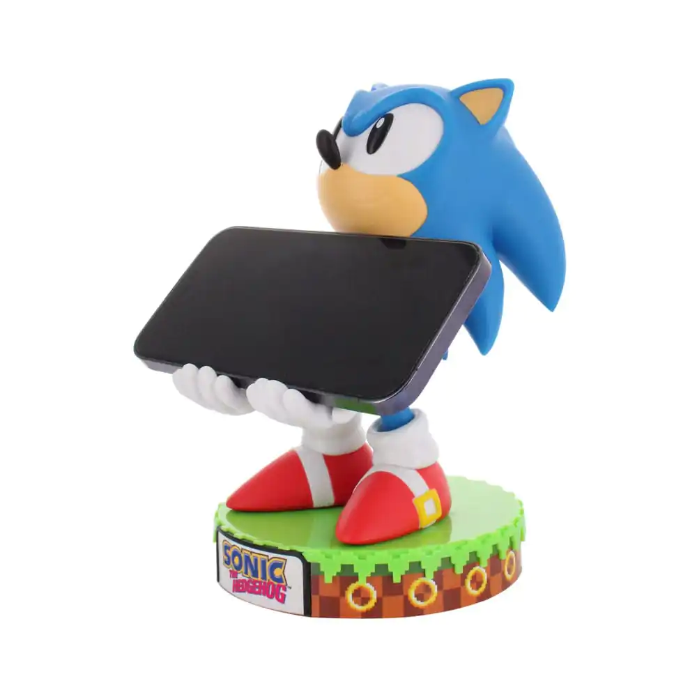 Sonic The Hedgehog stojalo za kable Cable Guy Deluxe Sonic 20 cm fotografija izdelka