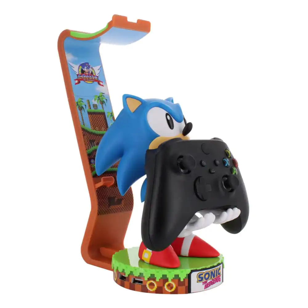 Sonic The Hedgehog stojalo za kable Cable Guy Deluxe Sonic 20 cm fotografija izdelka