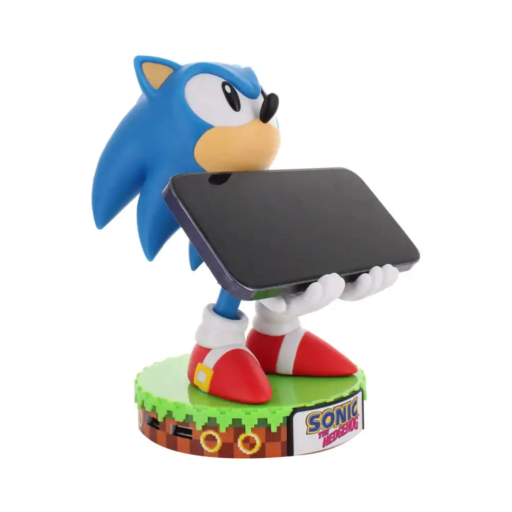 Sonic The Hedgehog stojalo za kable Cable Guy Deluxe Sonic 20 cm fotografija izdelka