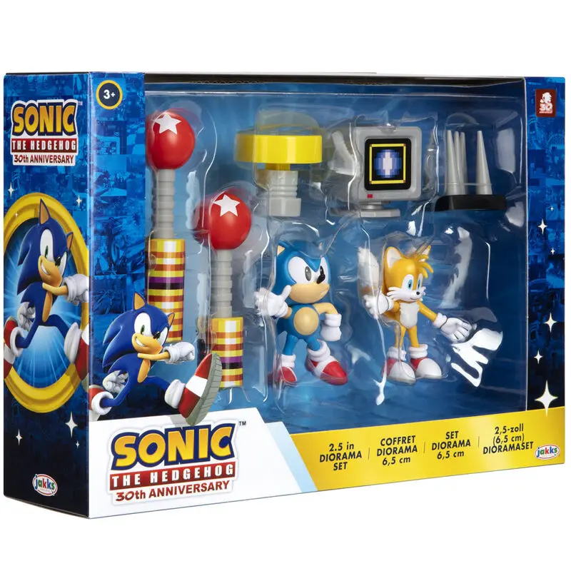 Sonic The Hedgehog Diorama set fotografija izdelka