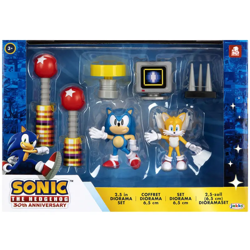 Sonic The Hedgehog Diorama set fotografija izdelka