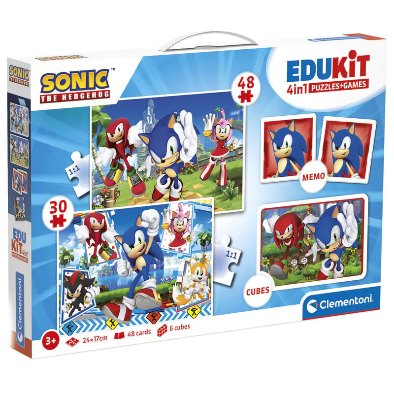 Sonic The Hedgehog Edukit 4 v 1 fotografija izdelka