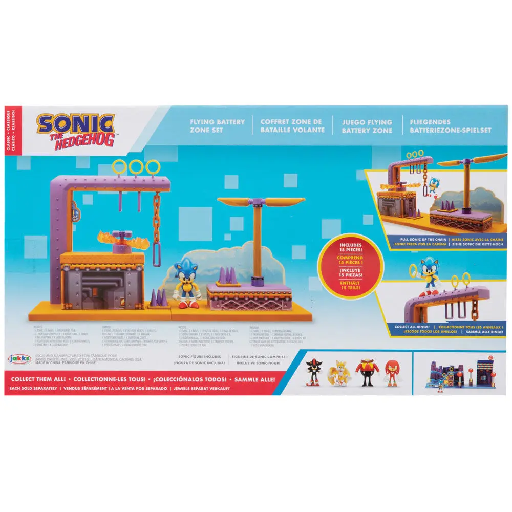Sonic The Hedgehog Flying Battery Zone set za igranje 6cm fotografija izdelka