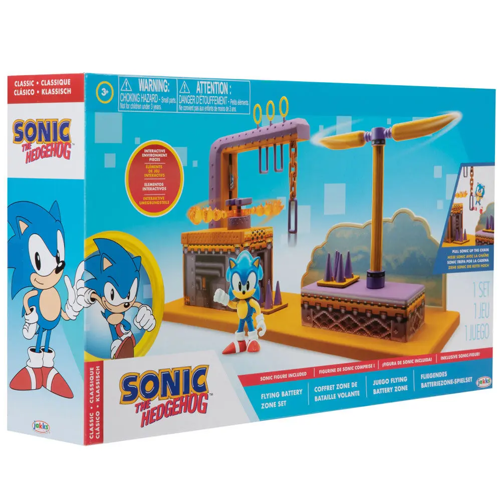 Sonic The Hedgehog Flying Battery Zone set za igranje 6cm fotografija izdelka