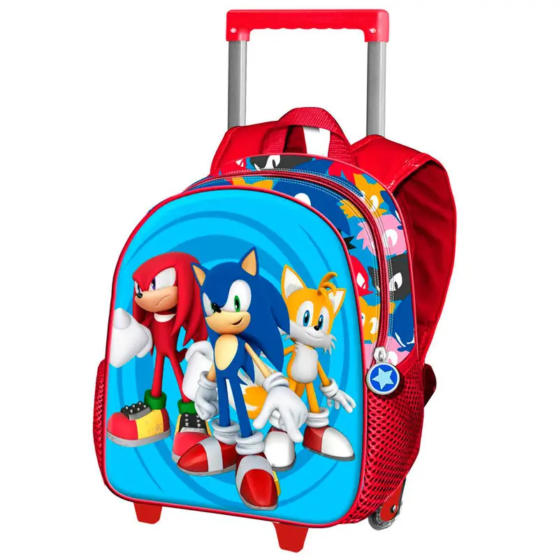 Sonic The Hedgehog Friends 3D trolley 34 cm fotografija izdelka