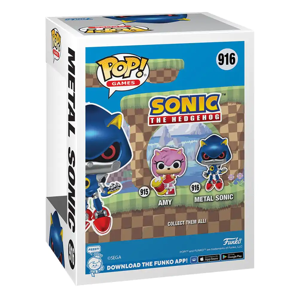 Sonic the Hedgehog POP! Games Vinyl Figura Metal Sonic 9 cm fotografija izdelka