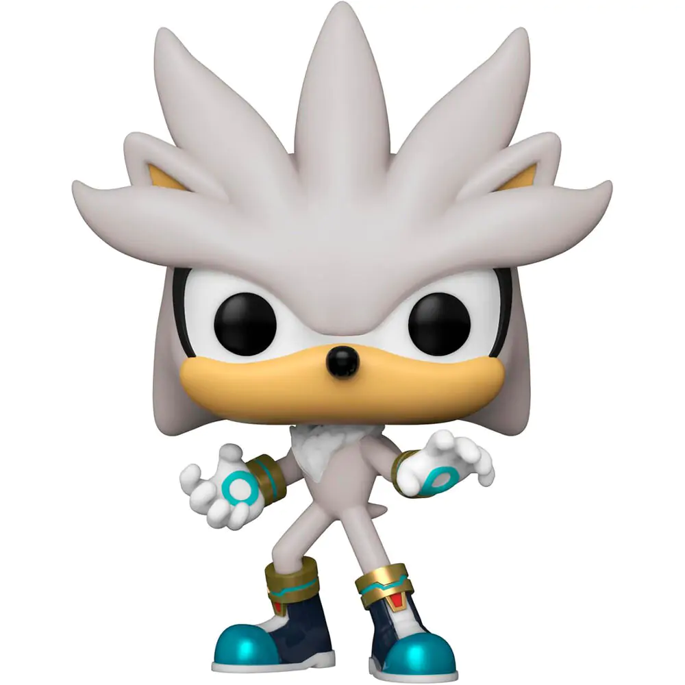 Sonic The Hedgehog Funko POP! Games Vinil Figura Silver The Hedgehog(GW) 9 cm fotografija izdelka