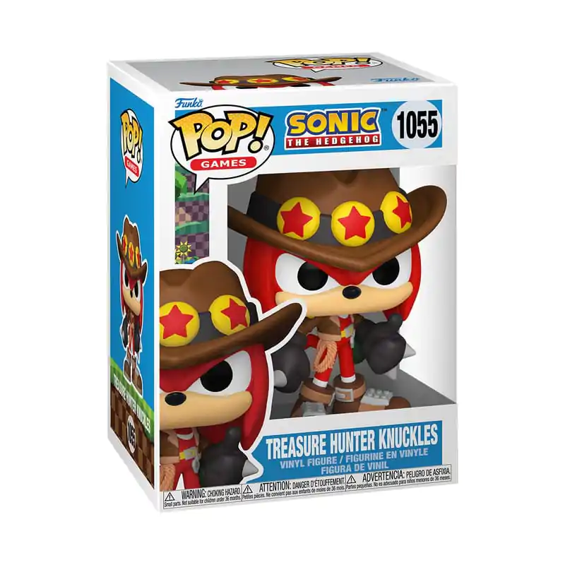 Sonic the Hedgehog Funko POP! Games Vinyl Figure Treasure Hunter Knuckles 9 cm fotografija izdelka