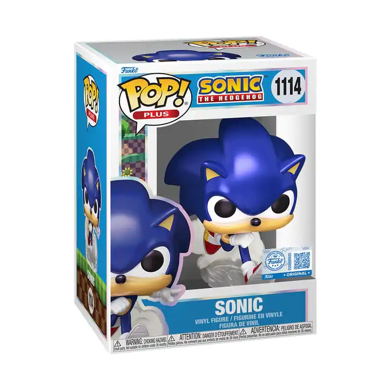 Sonic - The Hedgehog Funko POP! Plus Movies Vinilne Figure Sonic(PRL) 9 cm fotografija izdelka
