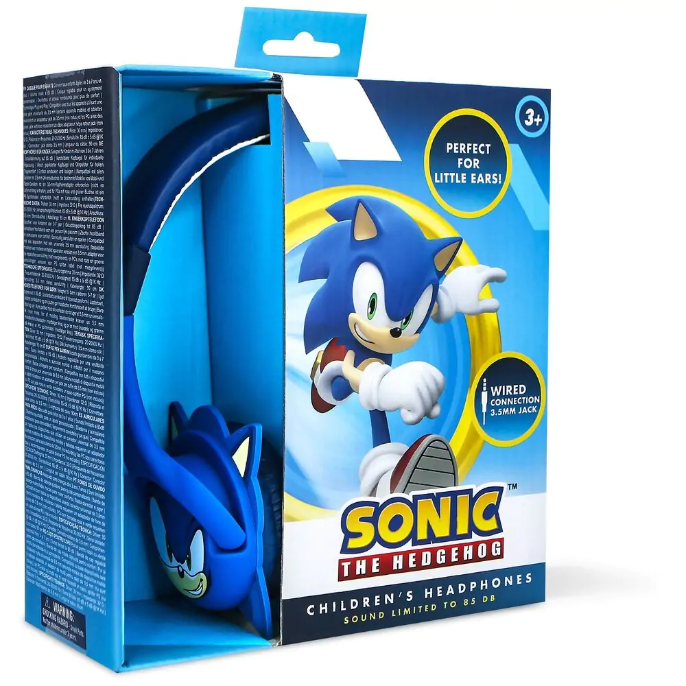 Sonic the Hedgehog otroške slušalke fotografija izdelka