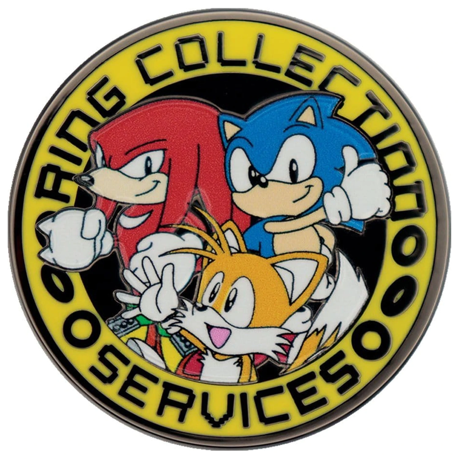 Sonic - The Hedgehog priponka Sonic, Tails, Knuckles Limited Edition fotografija izdelka