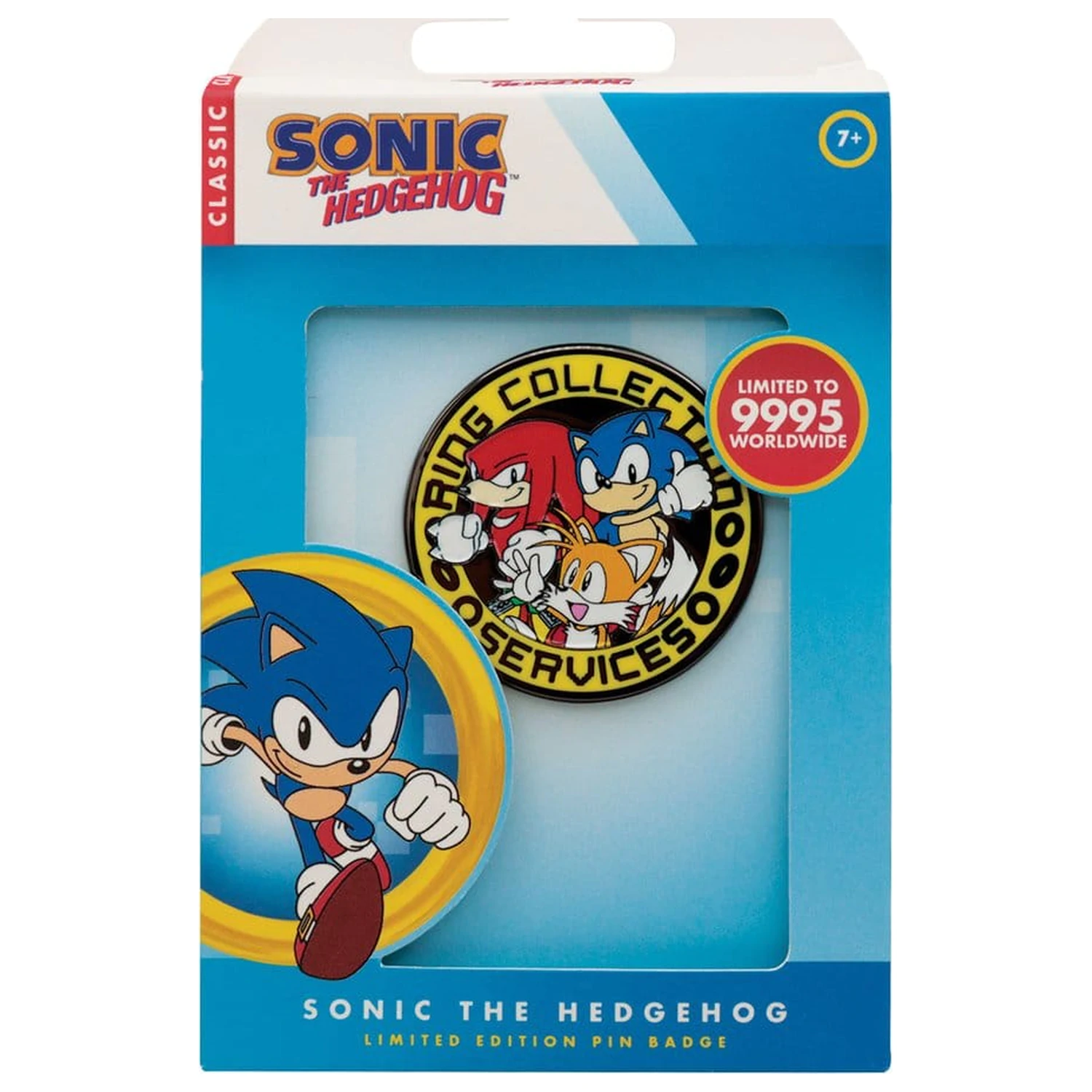Sonic - The Hedgehog priponka Sonic, Tails, Knuckles Limited Edition fotografija izdelka