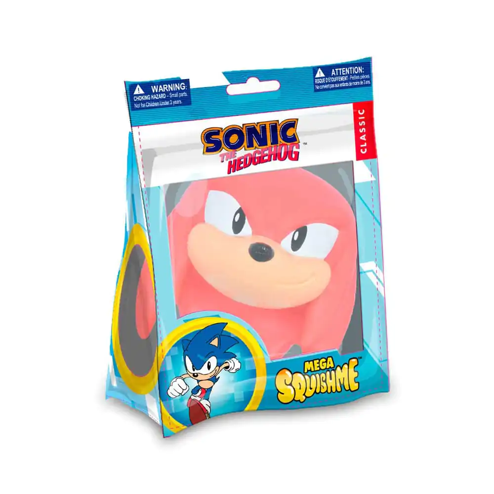 Sonic the Hedgehog Mega Squishme Antistresna figura Knuckles 15 cm fotografija izdelka