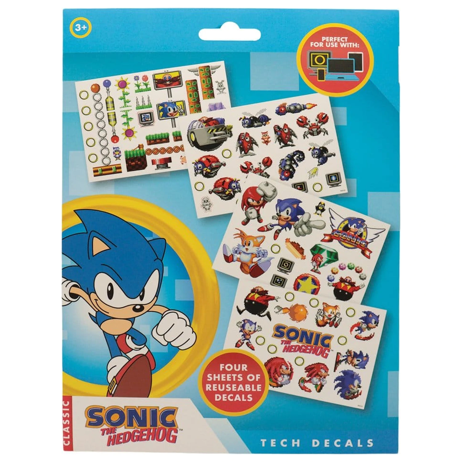 Sonic - The Hedgehog Tehnološki paket nalepk fotografija izdelka